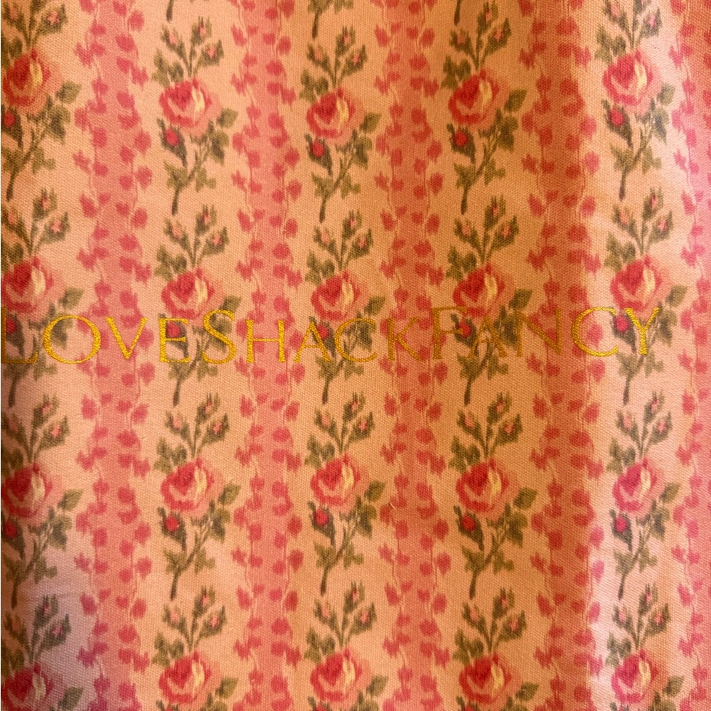 LoveShackFancy Pink Floral Tote - Picture 6 of 6